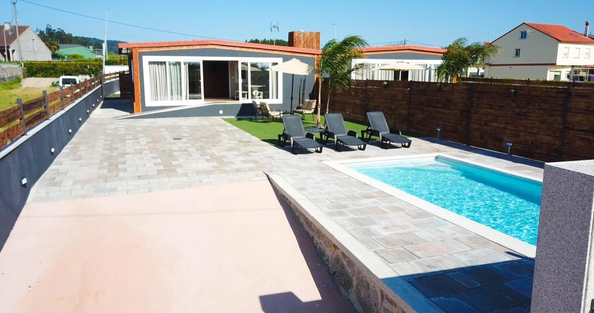 Villas Turisticas Del Noroeste บียานูเอบา เด อาโรซา ภายนอก รูปภาพ