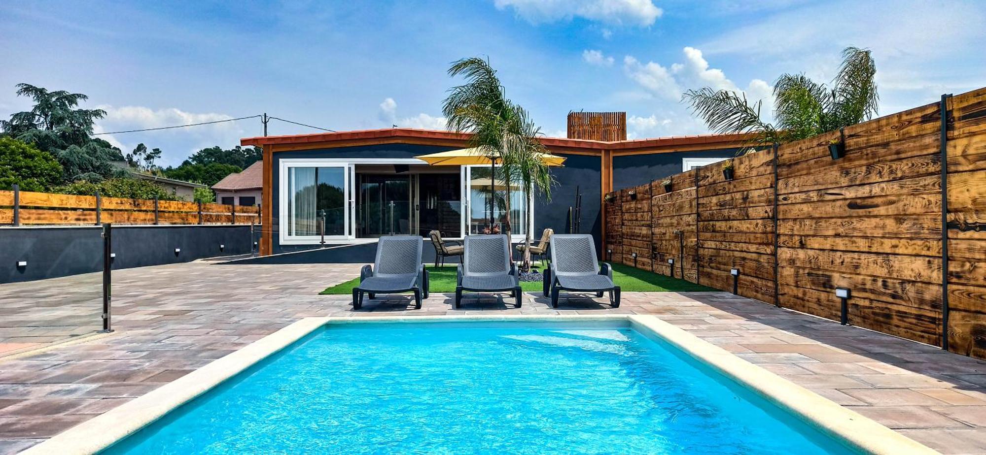 Villas Turisticas Del Noroeste บียานูเอบา เด อาโรซา ภายนอก รูปภาพ